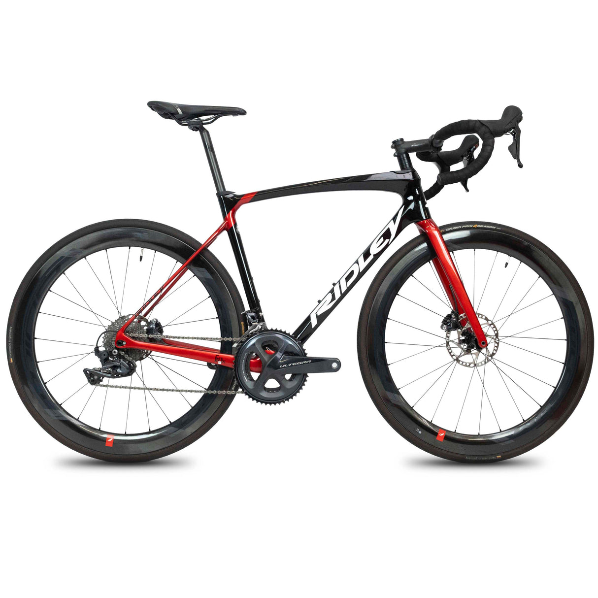 Ridley Fenix Disc Ultegra - Nero rosso