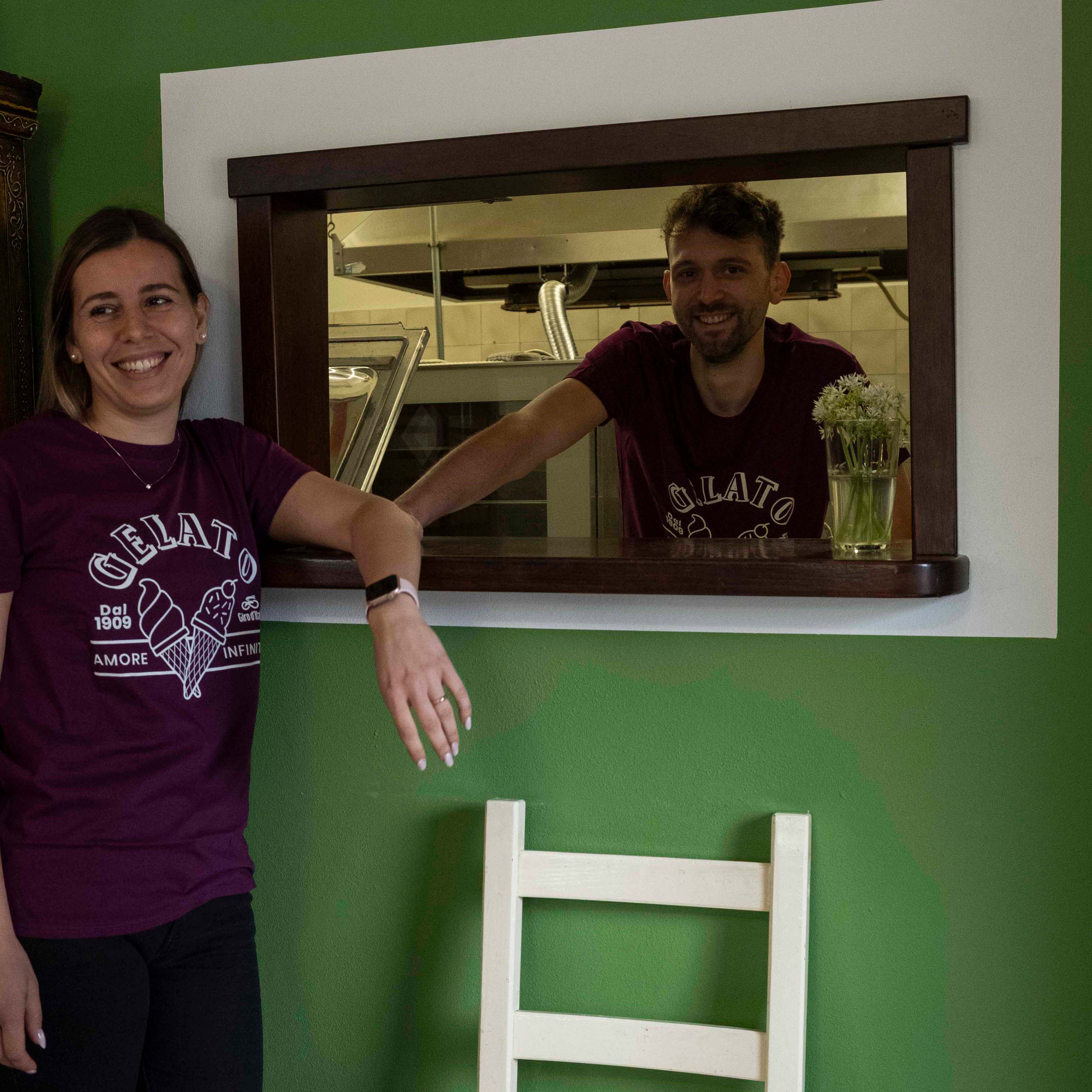 T-shirt Gelato Amore Infinito Giro d'Italia