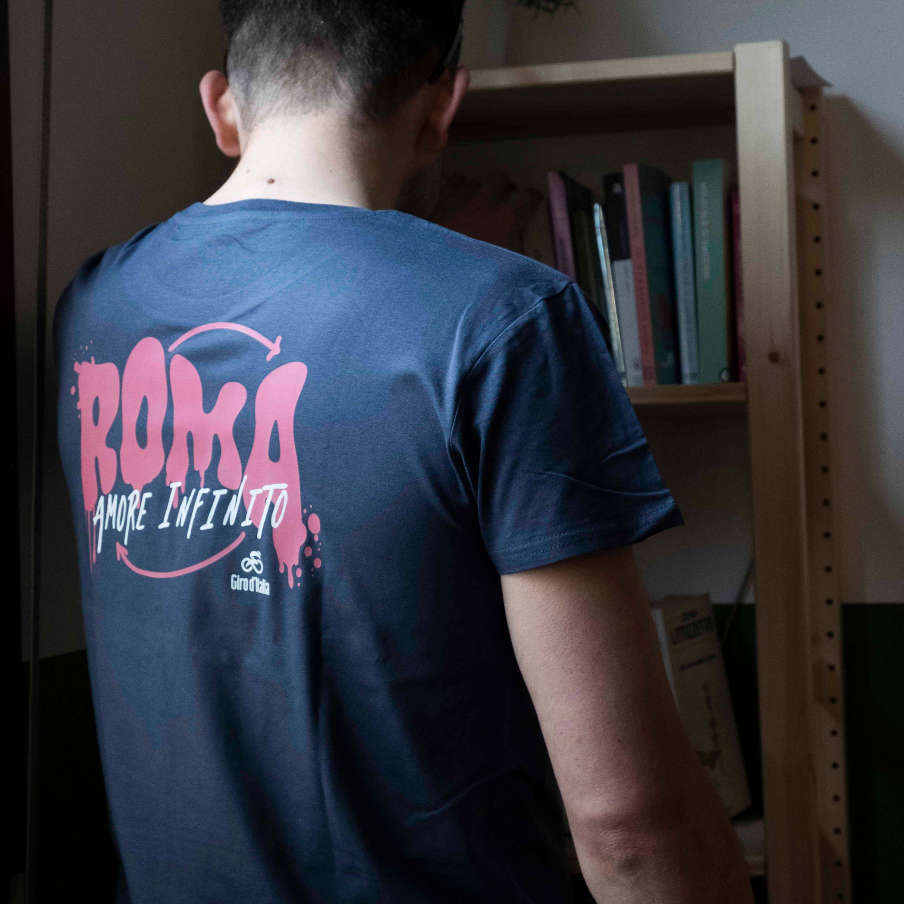 T-shirt Roma Amore Infinito Giro d'Italia