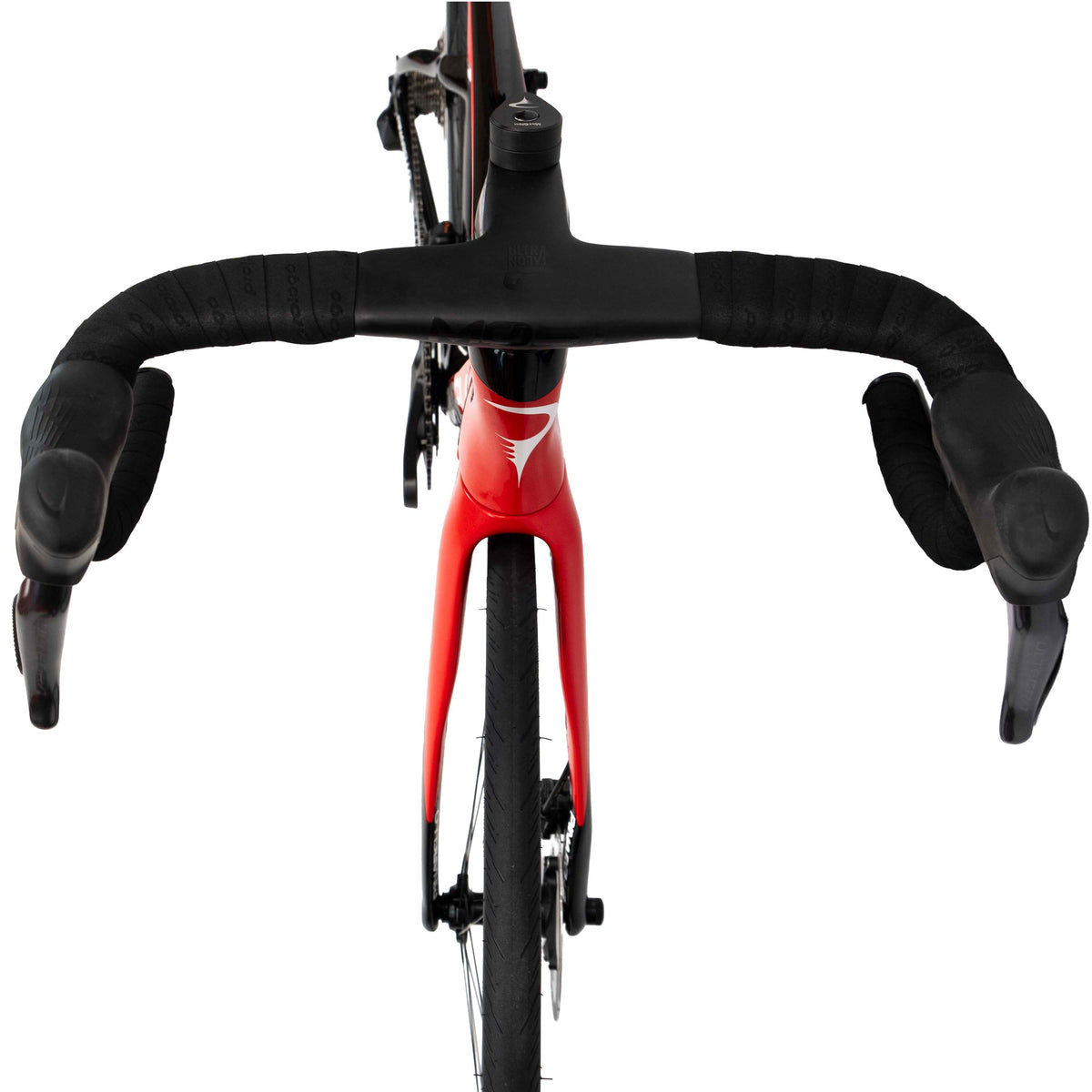 Pinarello F7 Disk Ultegra Di2 Ultra rapide - Rouge noir