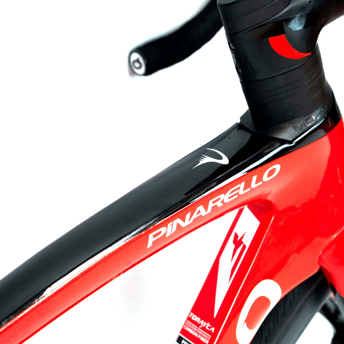 Pinarello F7 Disk Ultegra Di2 Ultra rapide - Rouge noir
