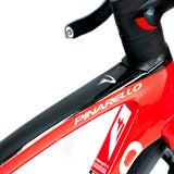 Pinarello F7 Disk Ultegra Di2 Ultra rapide - Rouge noir
