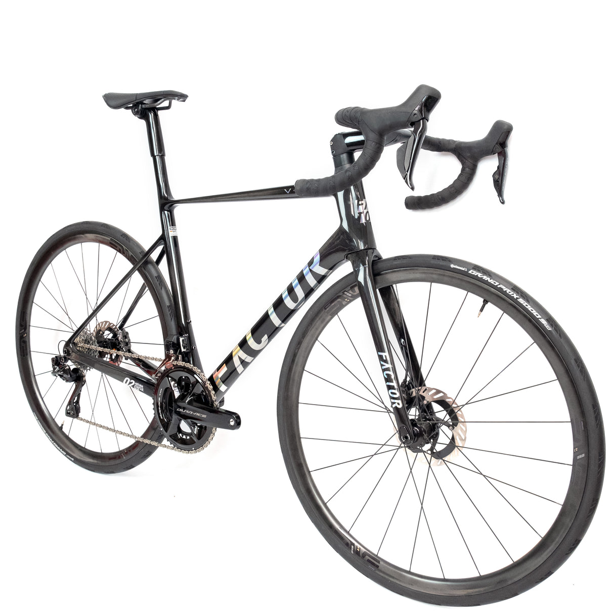 Factor O2 VAM Disc Dura-Ace Di2 Enve SES 2.3c - Nero - C
