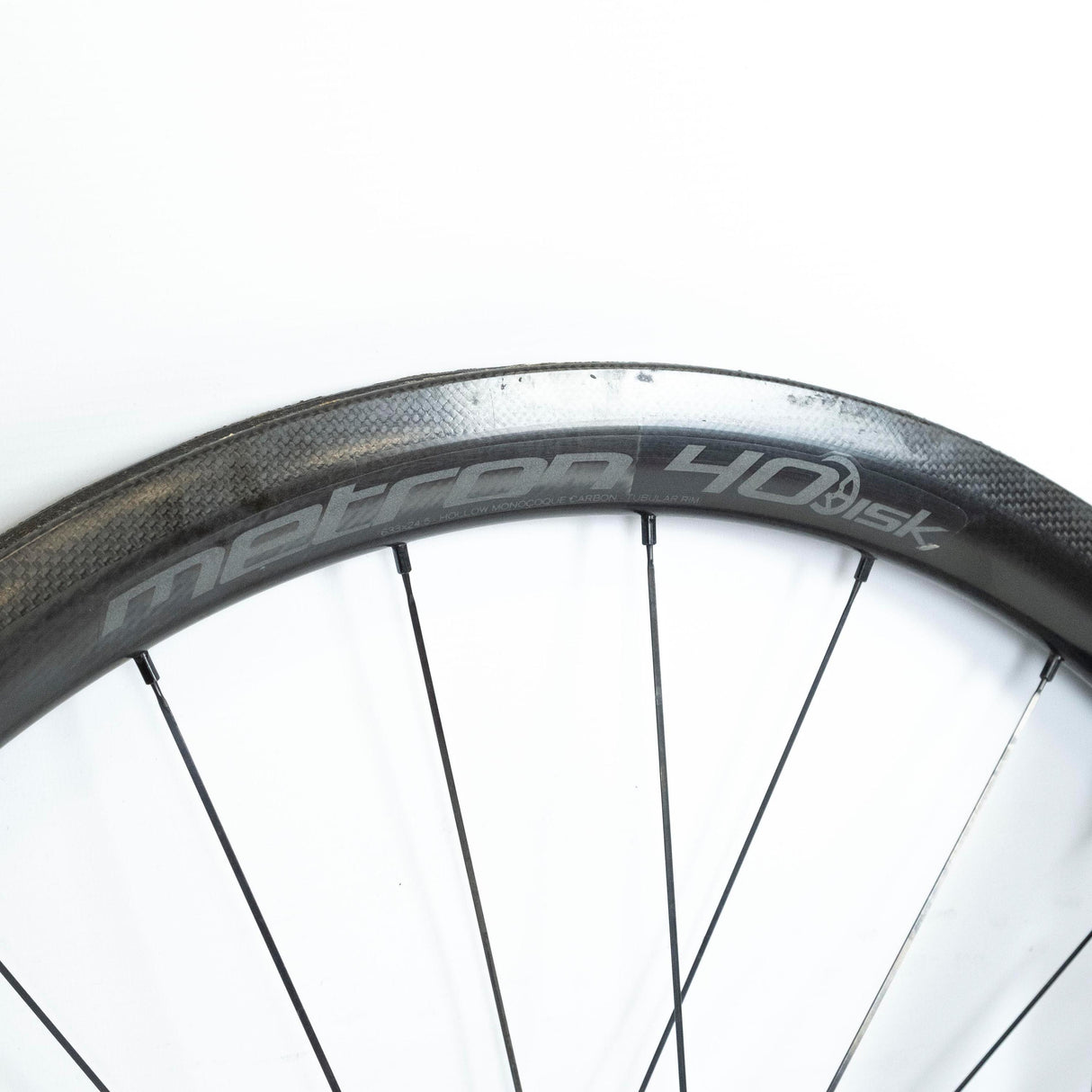Ruote Vision METRON 40 disc Tubolare - Nero - G