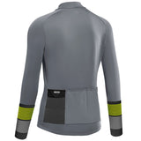 Maglia maniche lunghe Dotout Prime - Grigio giallo - E