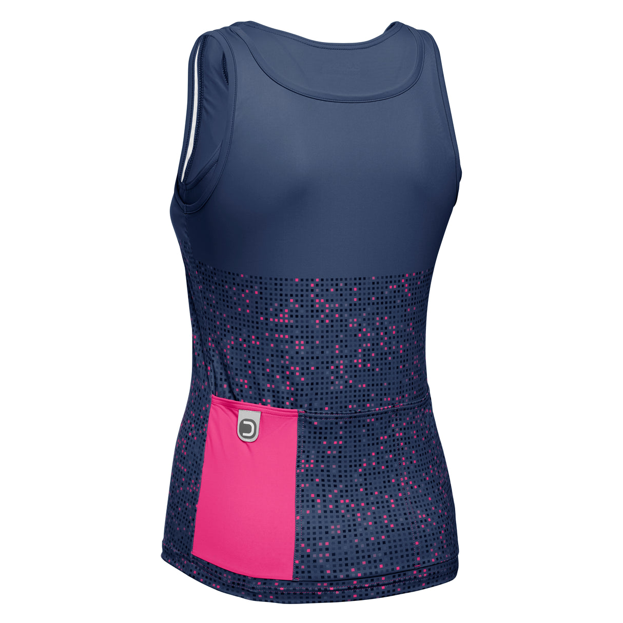 Top donna Dotout Flash - Blu scuro - O