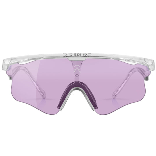 Alba Optics Delta Lei Sunglasses - Crystal Glossy Vzum Pink