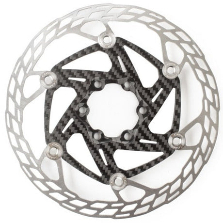 Disco Carbon-Ti X-Rotor SteelCarbon 3 6 fori - 140mm Carbon-Ti