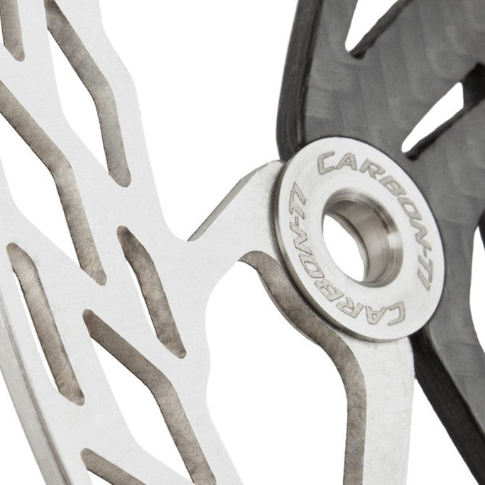Disco Carbon-Ti X-Rotor SteelCarbon 3 6 fori - 140mm Carbon-Ti