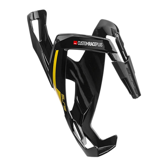Elite Custom Race Plus bottle cage - Glossy black yellow