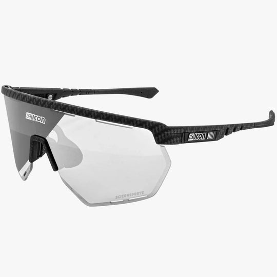 Scicon Aerowing sunglasses - Matt carbon photochromic silver