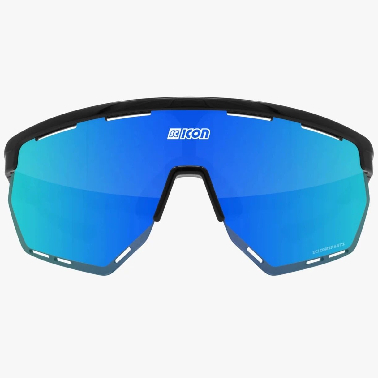 Occhiali Scicon Aerowing - Nero multimirror blu - A