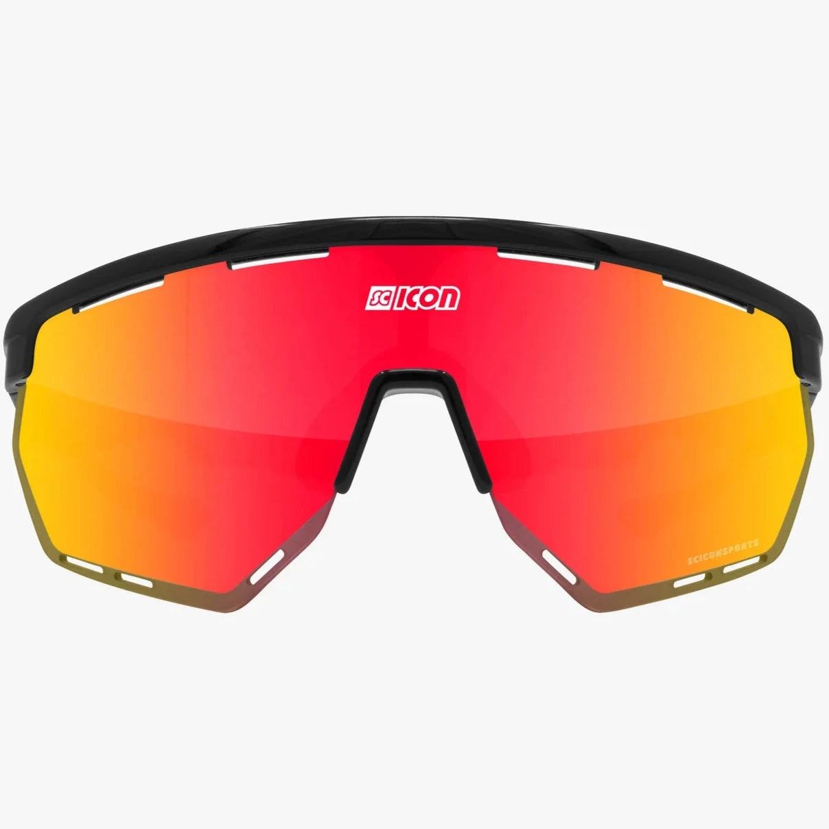 Occhiali Scicon Aerowing - Nero multimirror rosso - H