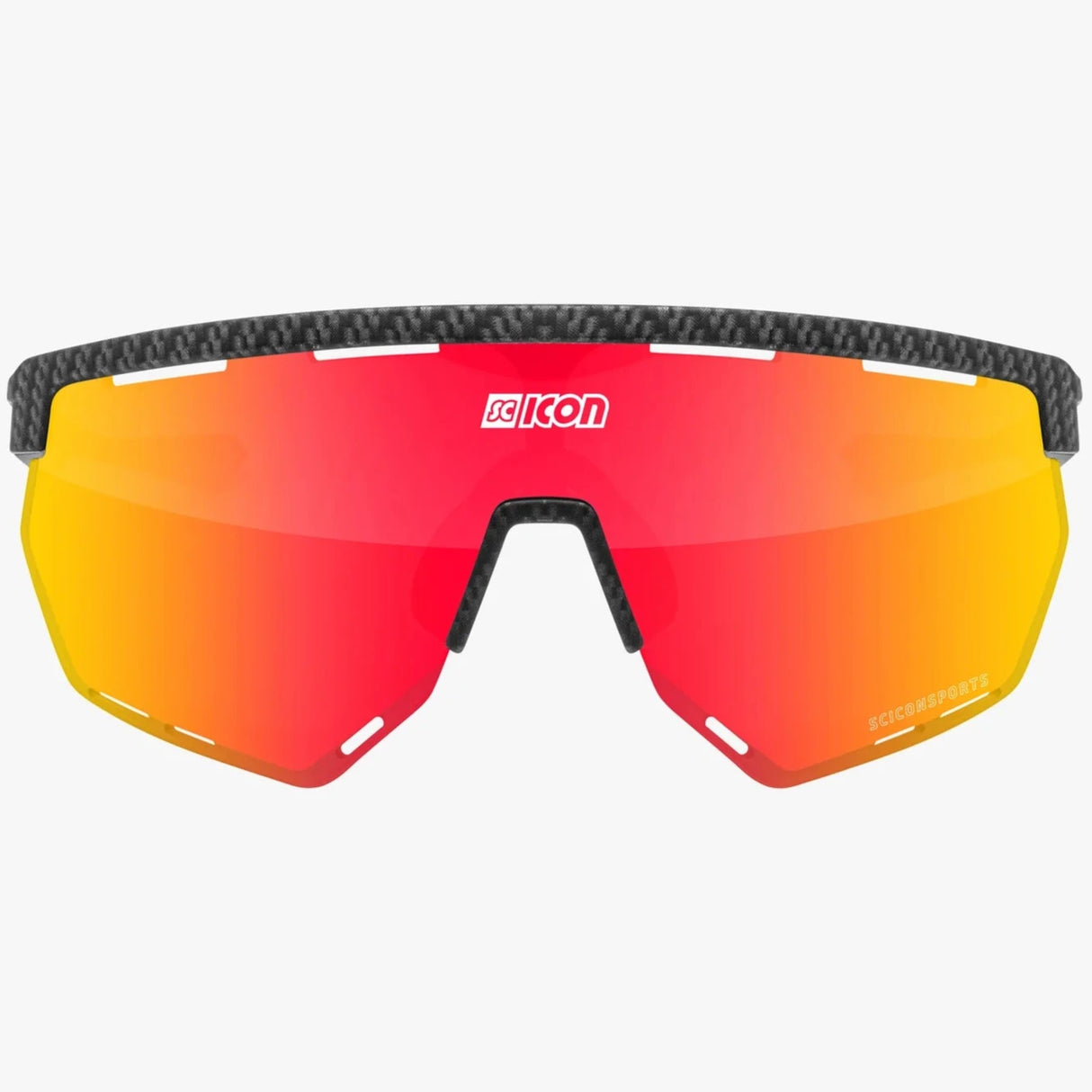 Occhiali Scicon Aerowing - Carbonio opaco multimirror rosso - N