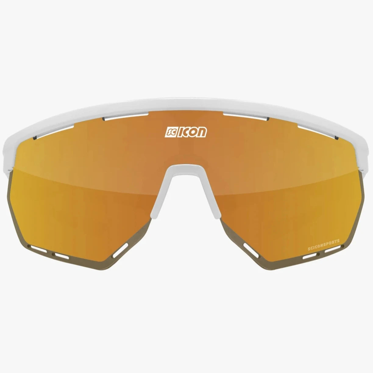 Occhiali Scicon Aerowing - Bianco multimirror bronzo - B