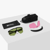 Occhiali Scicon Aerowing - Nero trail verde - C