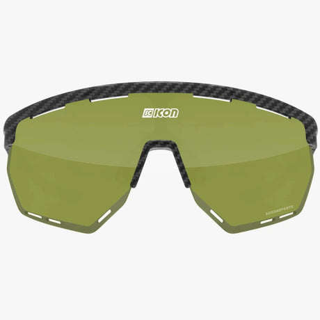 Occhiali Scicon Aerowing - Carbonio opaco trail verde - Q