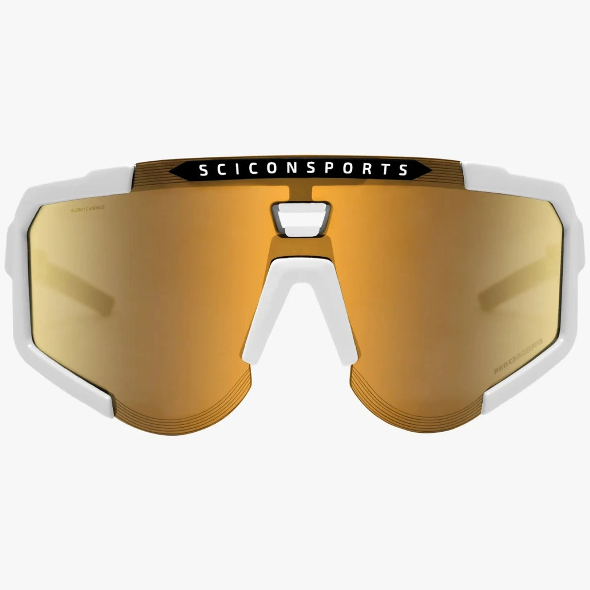 Occhiali Scicon Aeroscope - Bianco Multimirror bronzo - G