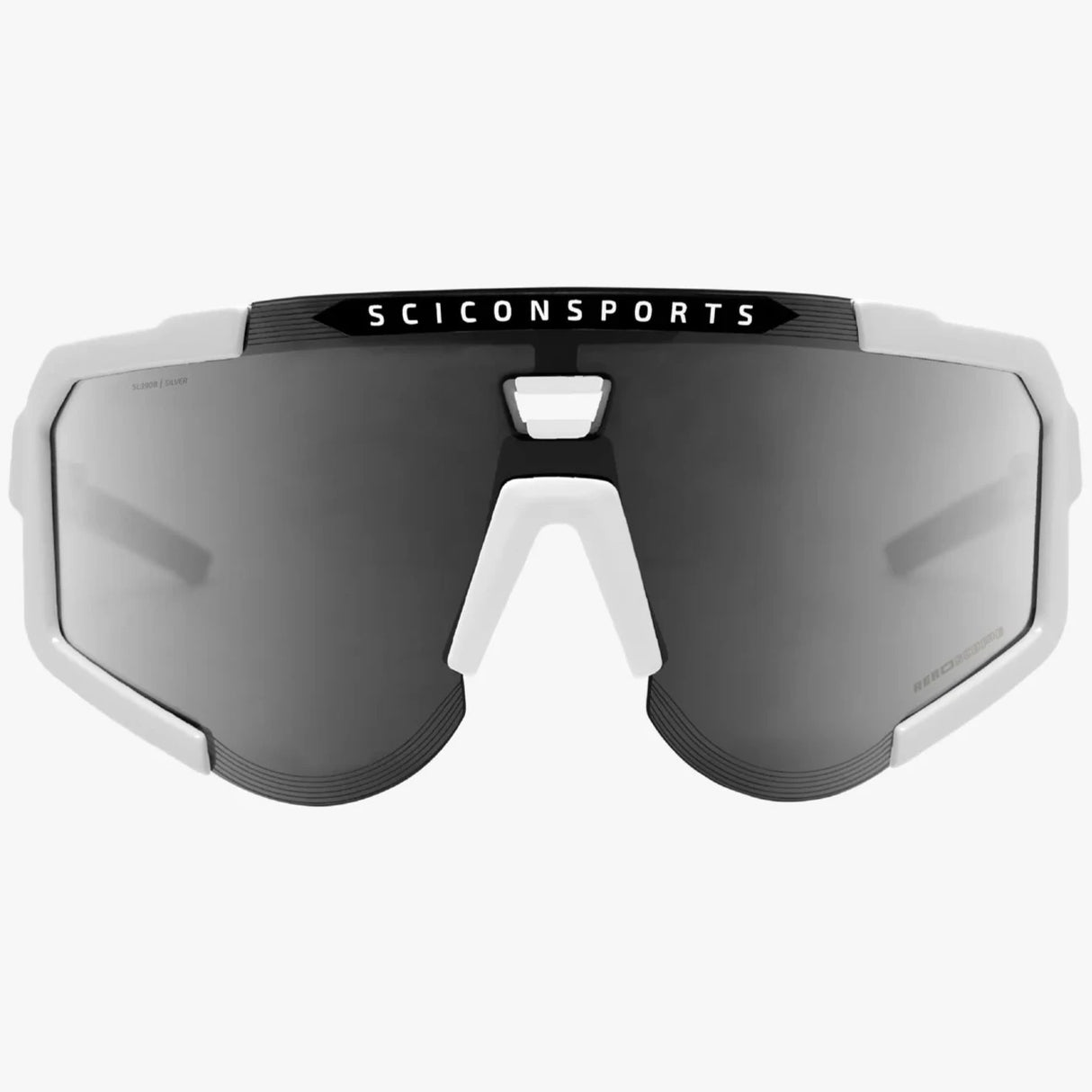 Occhiali Scicon Aeroscope - Bianco Multimirror silver - M