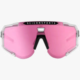 Occhiali Scicon Aeroscope - Crystal Multimirror rosa - Q