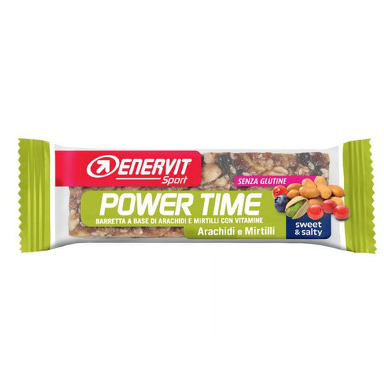 Enervit Power Time Bar - Peanuts and Blueberries