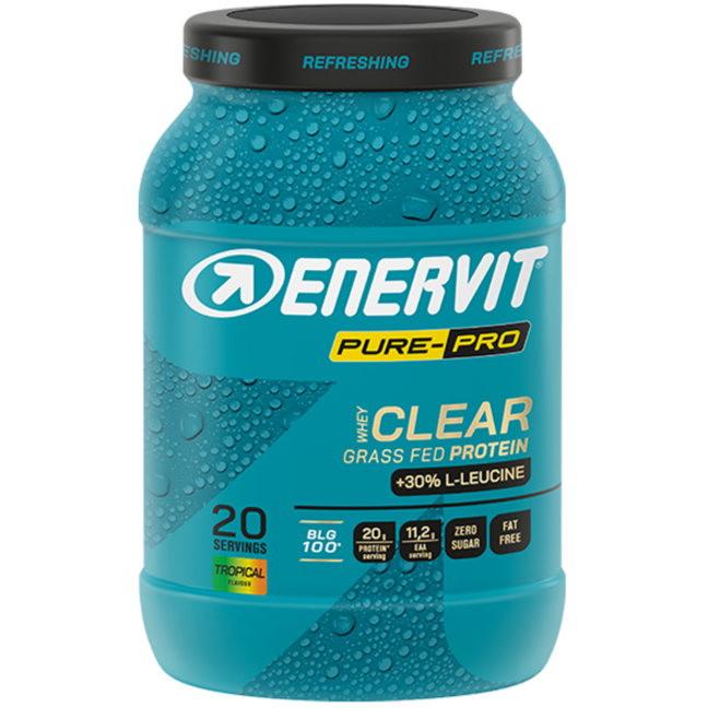 Enervit Clear Whey Grass Fed Protein BLG-100 Tropical - 500g Enervit