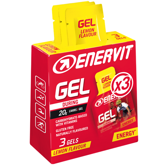 Enervit Gel Lemon Box of 3 