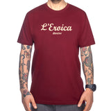 T-Shirt Santini Eroica - Bordeaux - B