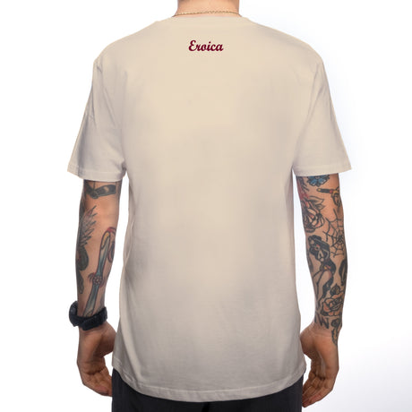 T-Shirt Santini Eroica - Marrone chiaro - E