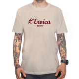 T-Shirt Santini Eroica - Marrone chiaro - D