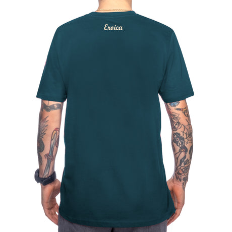 T-Shirt Santini Eroica - Blu - I