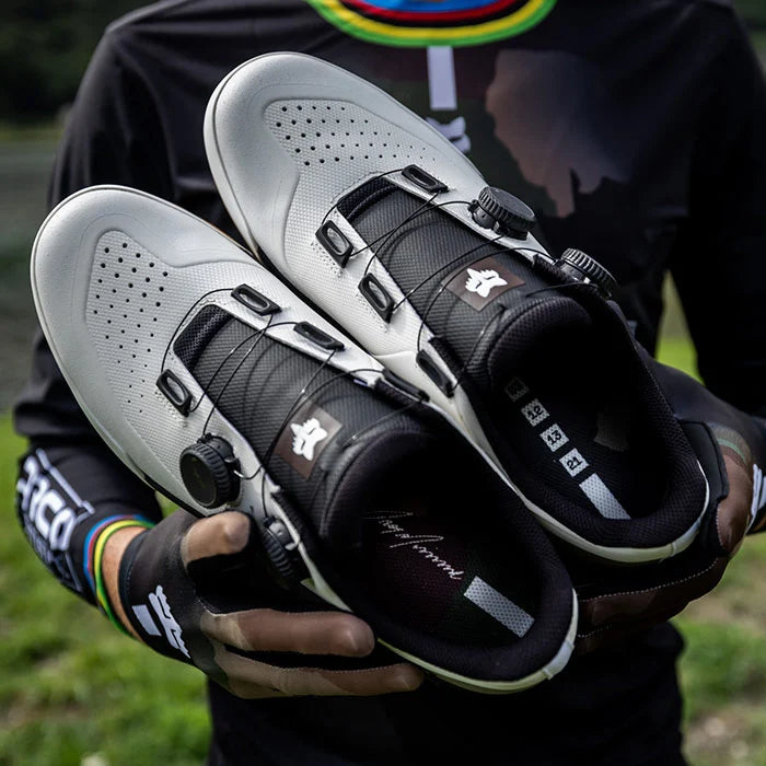 Scarpe MTB Fox Union Boa Greg Minnaar - Bianco - I