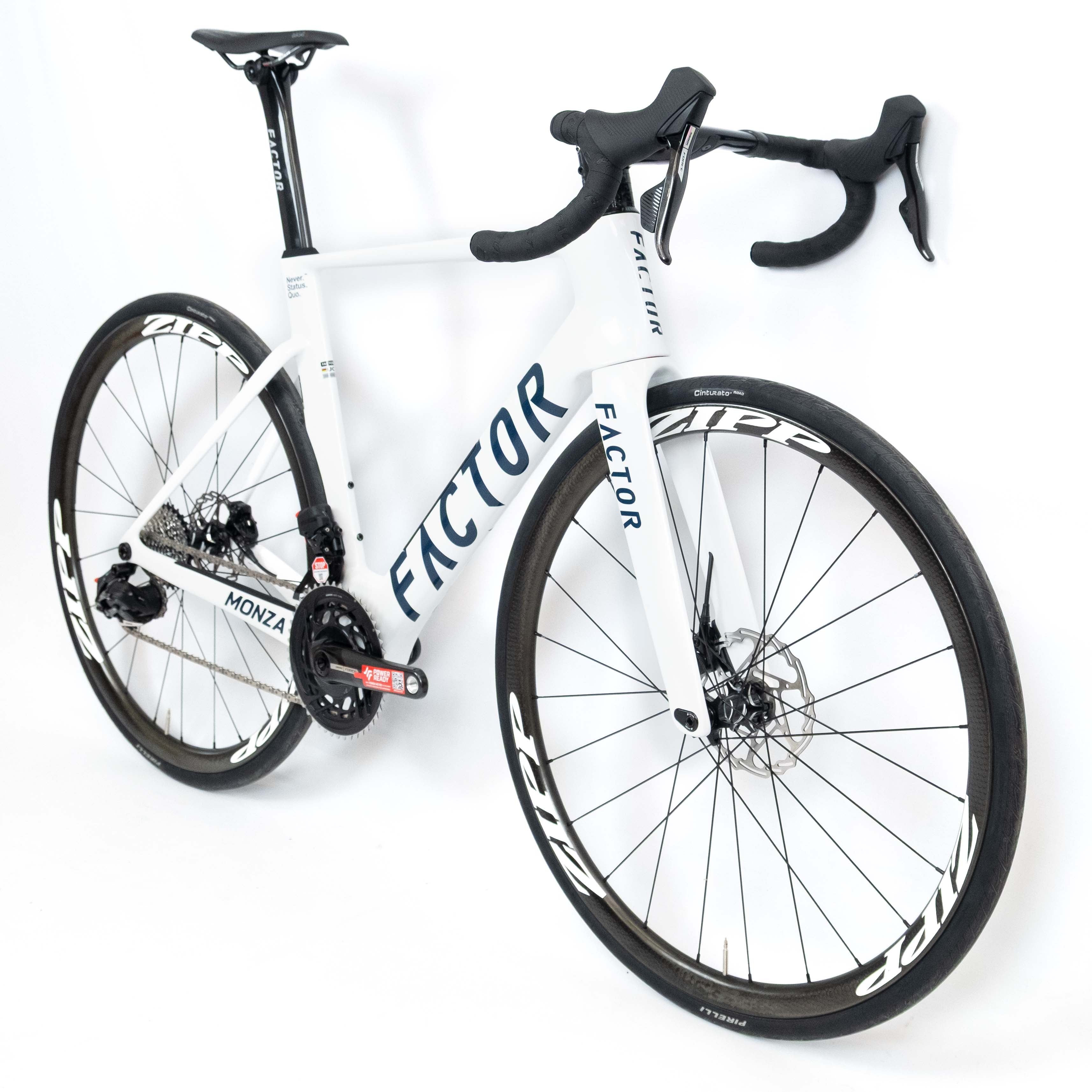 Factor Monza SRAM Force Zipp - White | All4cycling