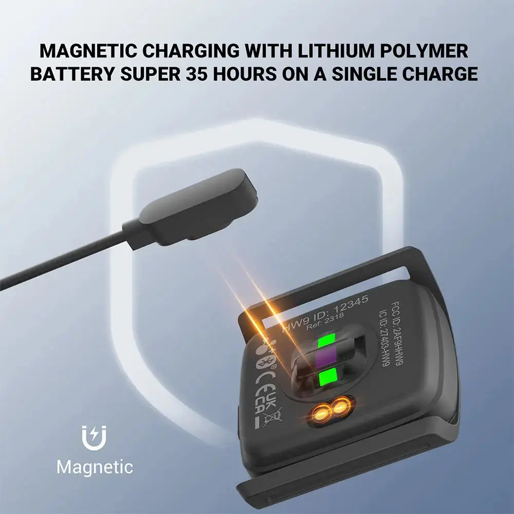 Banda de frecuencia cardíaca de brazo Coospo HW9