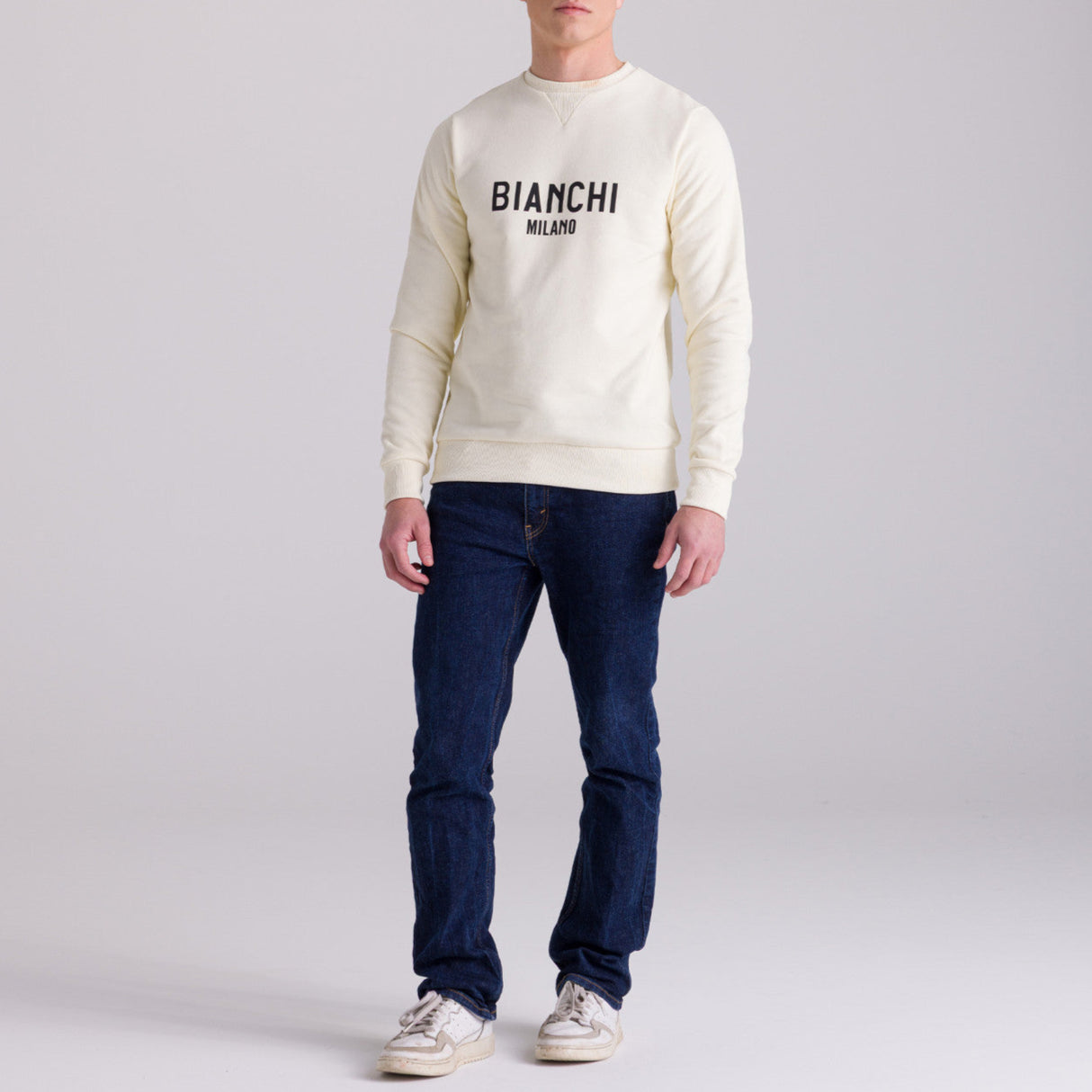 Felpa Bianchi Milano Fan - Bianco Santini