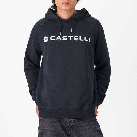 Felpa Castelli Logo - Nero