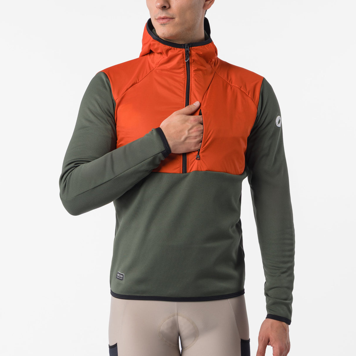 Sudadera Castelli Unltd Roam - Naranja