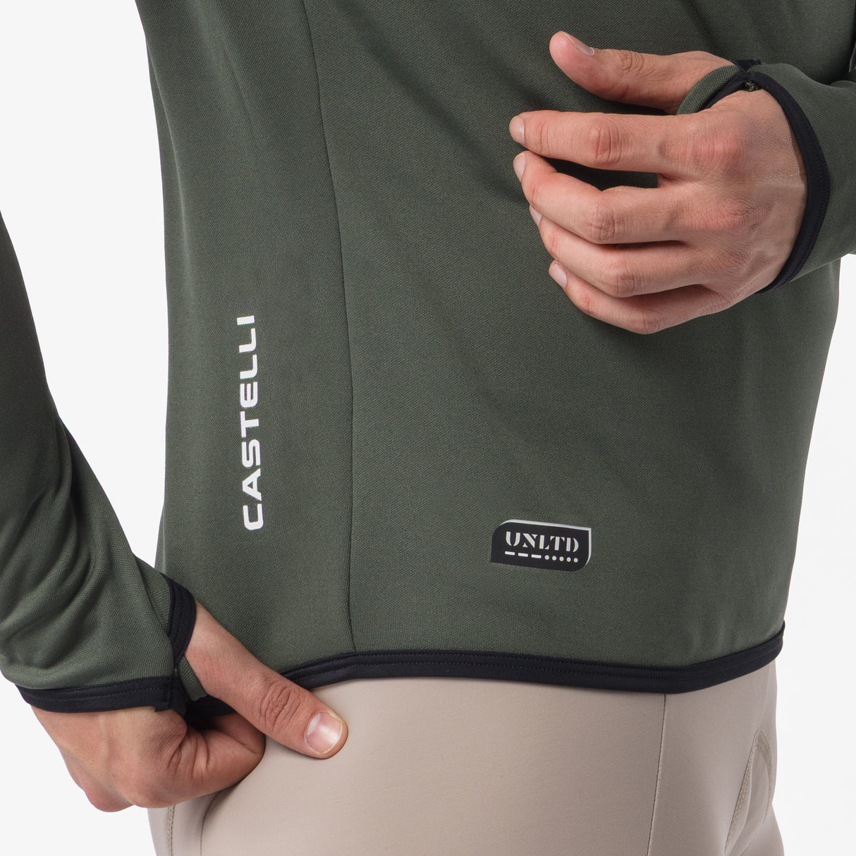 Sudadera Castelli Unltd Roam - Naranja