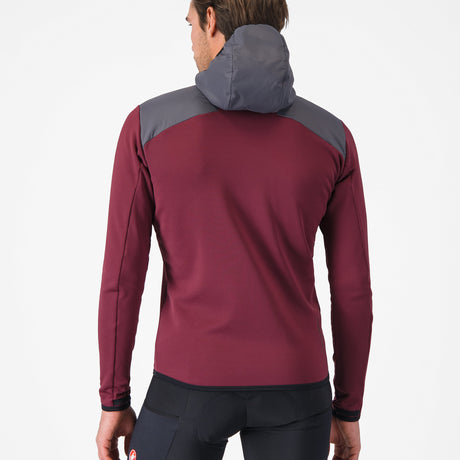 Felpa Castelli Unltd Roam - Bordeaux Castelli