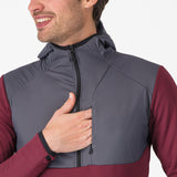 Felpa Castelli Unltd Roam - Bordeaux Castelli