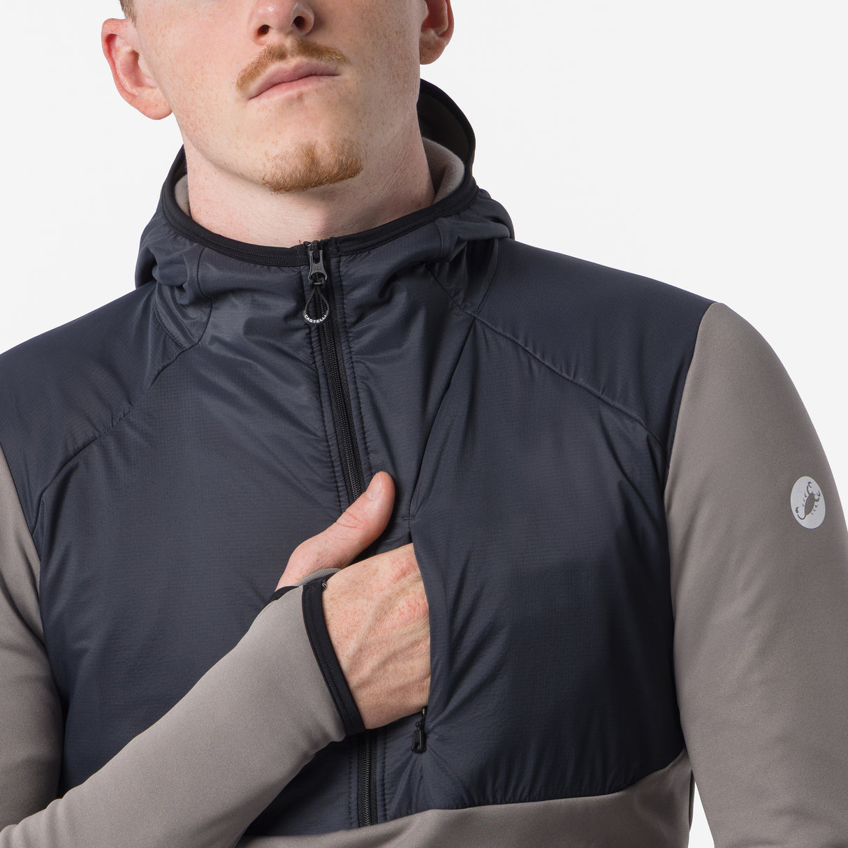 Sweatshirt Castelli Unltd Roam - Gris