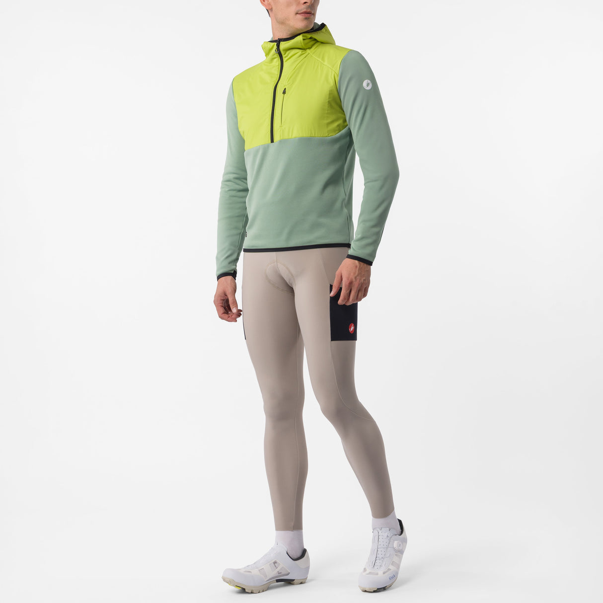 Castelli Unltd Roam sweatshirt - Hellgrün