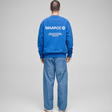 Felpa Maap Essentials CC Crew - Blu Maap