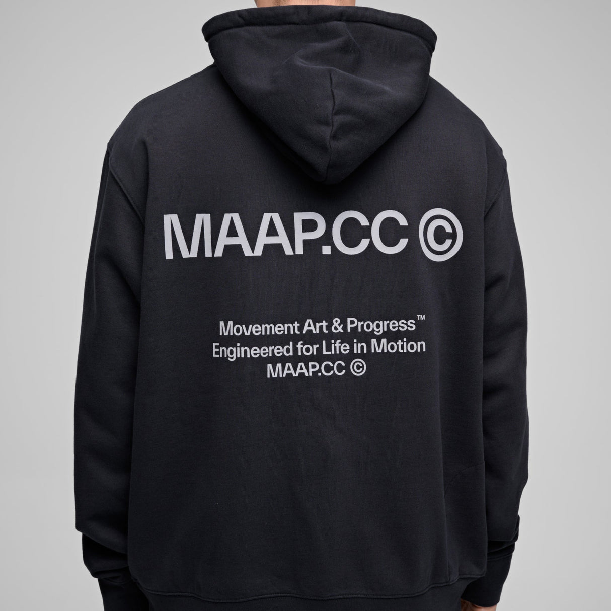 Felpa Maap Essentials CC Hoodie - Nero Maap