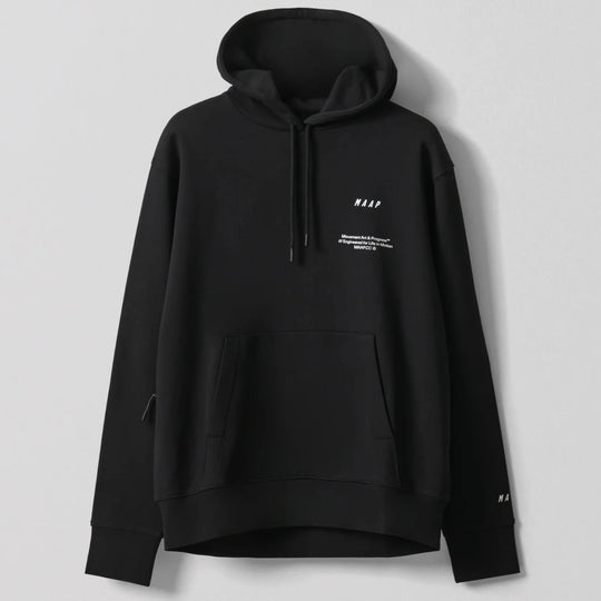 Sudadera Maap Essentials Print Hoodie - Negro
