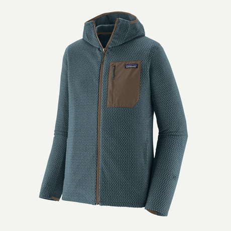 Patagonia R1 Air Full-Zip Fleece - Graublau