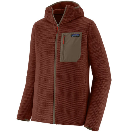 Felpa Patagonia R1 Air Full-Zip - Rosso Patagonia