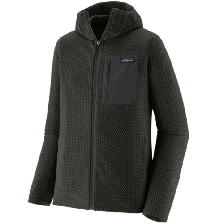 Felpa Patagonia R1 Air Full-Zip - Verde scuro Patagonia