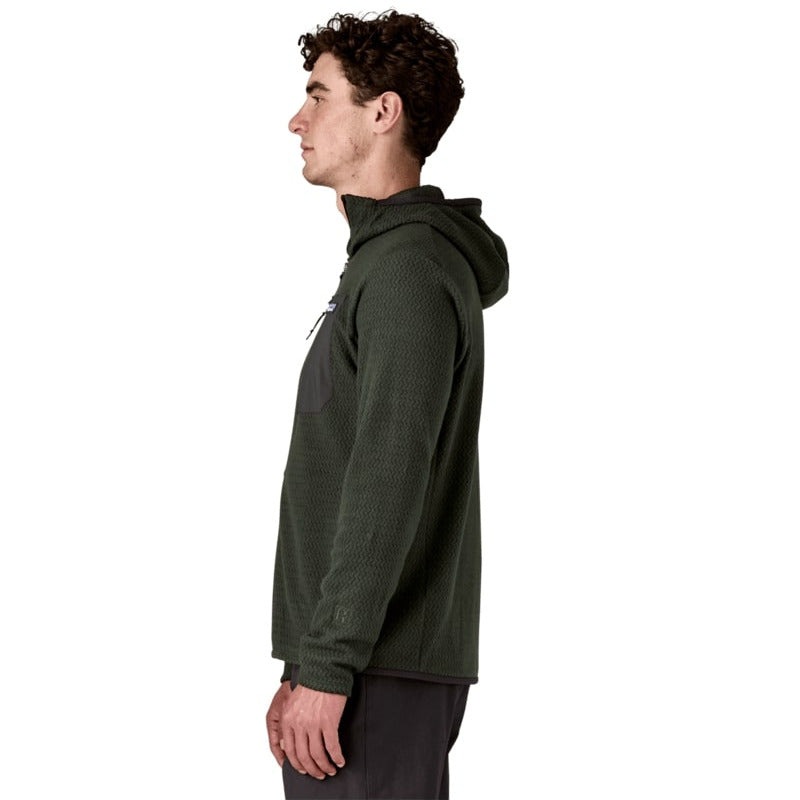 Felpa Patagonia R1 Air Full-Zip - Verde scuro Patagonia