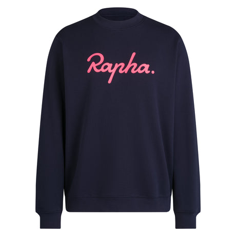 Felpa Rapha Heavyweight Logo - Blu Rapha